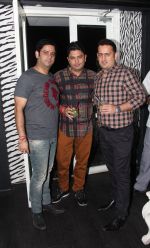 Ajay Kapoor, Bhushan Kumar and Vinod Bhanushali at Divya Khosla Kumar